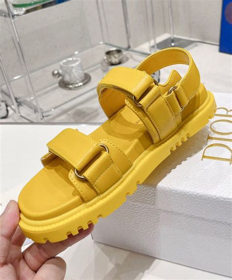 women's christian dior sandals|Christian Dior sandals with strap.